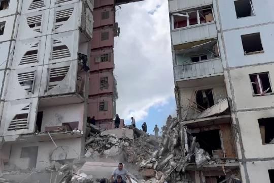 Под завалами дома в Белгороде погибли 15 человек